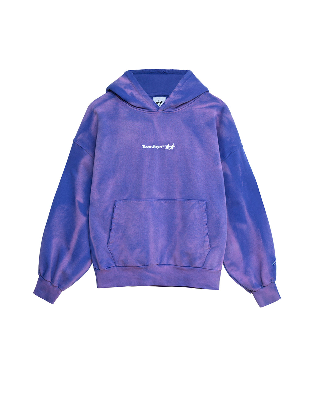 Sun Faded Purple Icon Hoodie