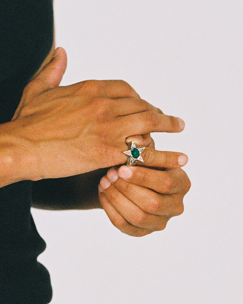 Green Bomba Ring