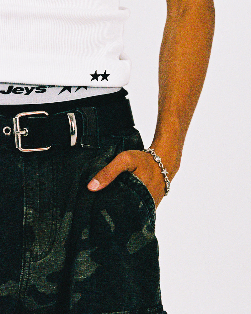 White Squadra Bracelet