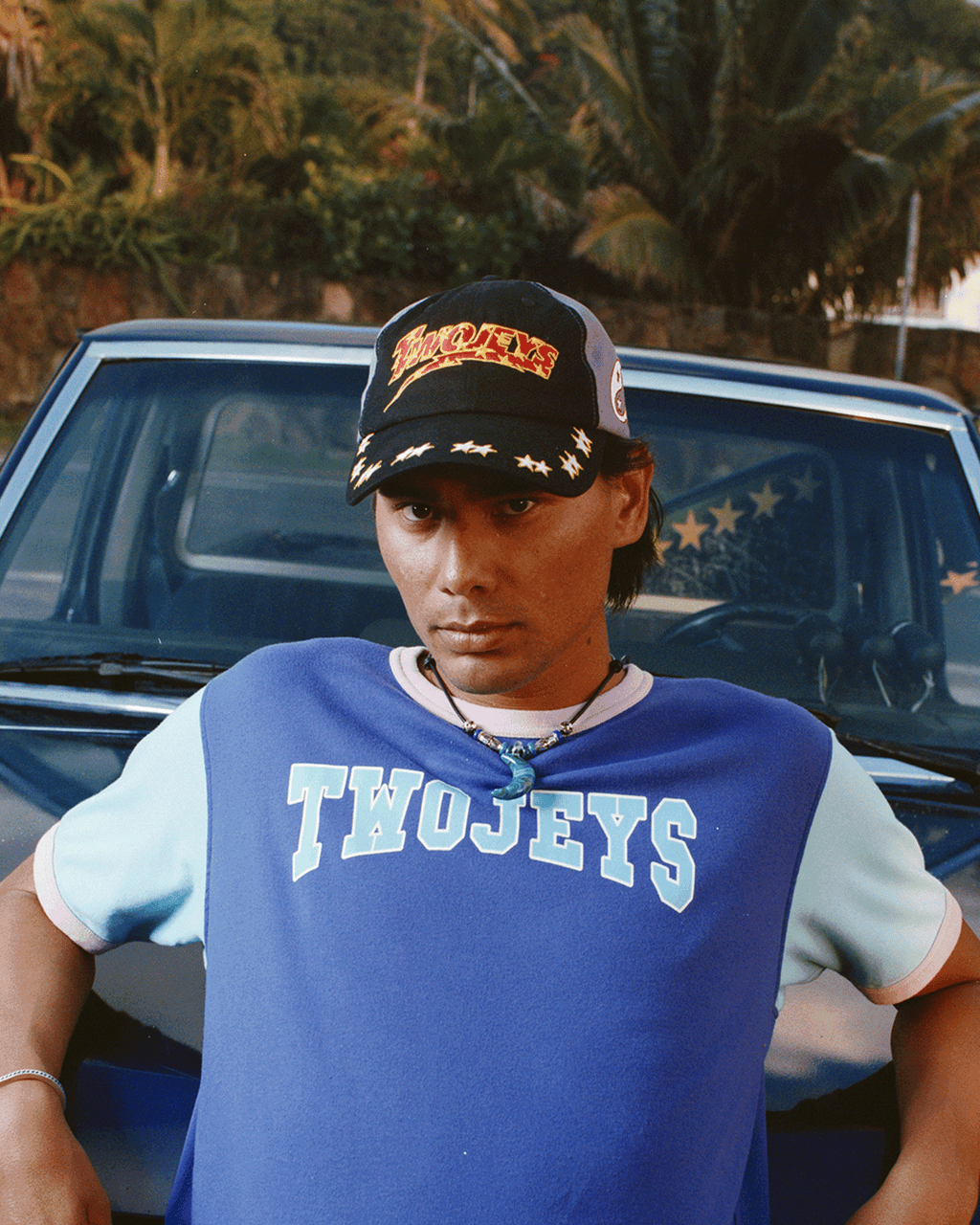 Embroidered Purple Dad Cap